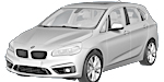 BMW F45 P1571 Fault Code